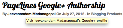 myjeeva.com: Post Metabar GooglePlus Authorship